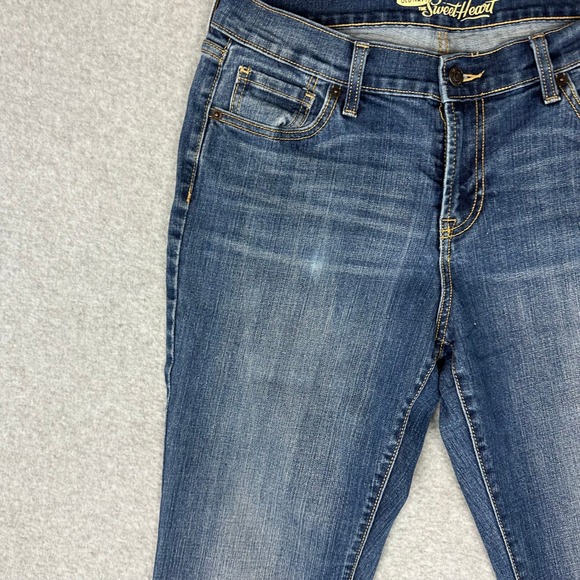 Old Navy The Sweetheart Bootcut Jeans Medium Wash Blue Womens Size 10 Mid 33x32 - Picture 2 of 9